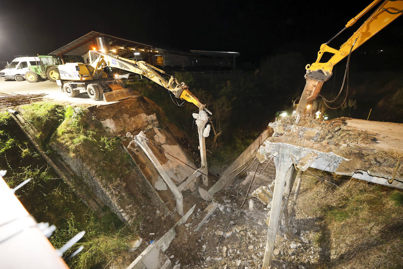 Fotos: Adiós al puente de Serdio