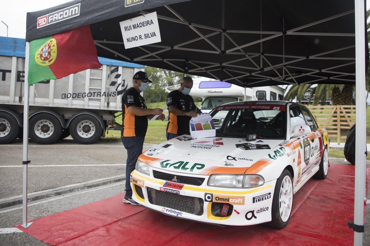 Mitsubishi Evo III del portugués Rui Madeira, campeón del Mundo del Grupo N en 1995.