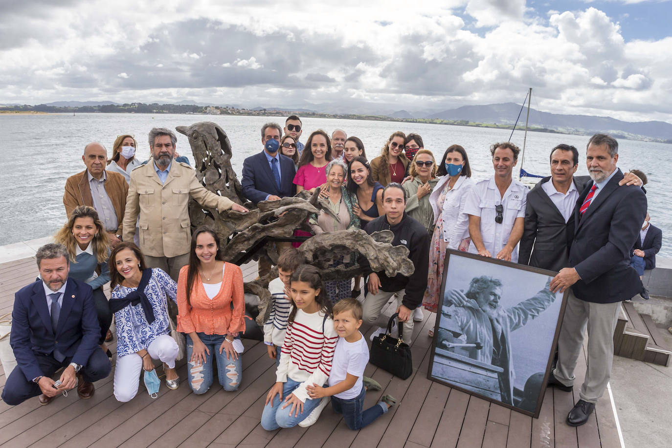 Fotos: Una paloma de la paz para Santander