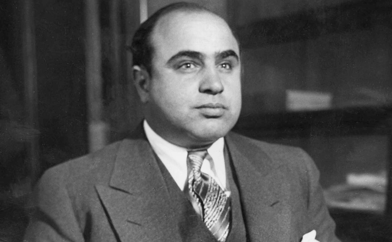 Retrato de Al Capone en 1930.