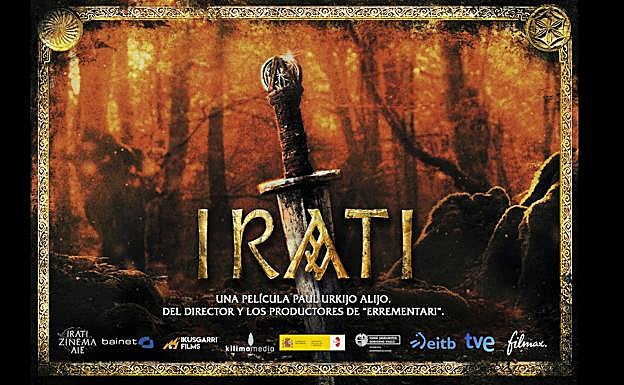 Póster provisional de 'Irati', dirigida por Paul Urkijo.