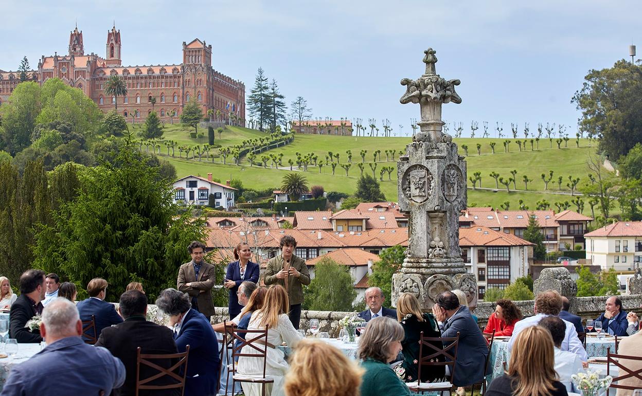 El programa se celebró en el Palacio de Sobrellano, en Comillas.