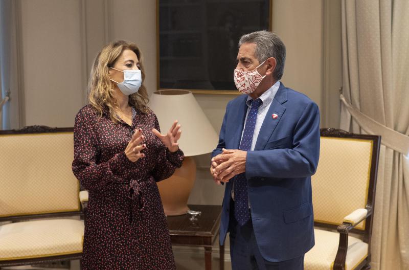 Fotos: La reunión de Revilla y la ministra Raquel Sánchez, en Madrid