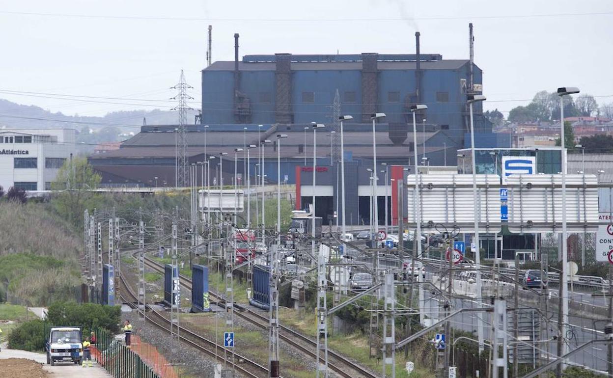 Vista de Ferroatlántica.