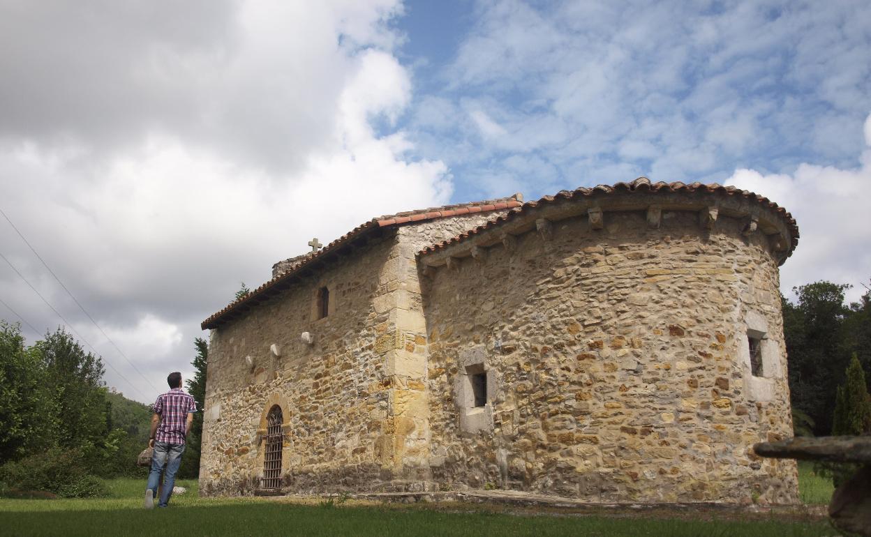 Ermita de San Román, en Escalante. 