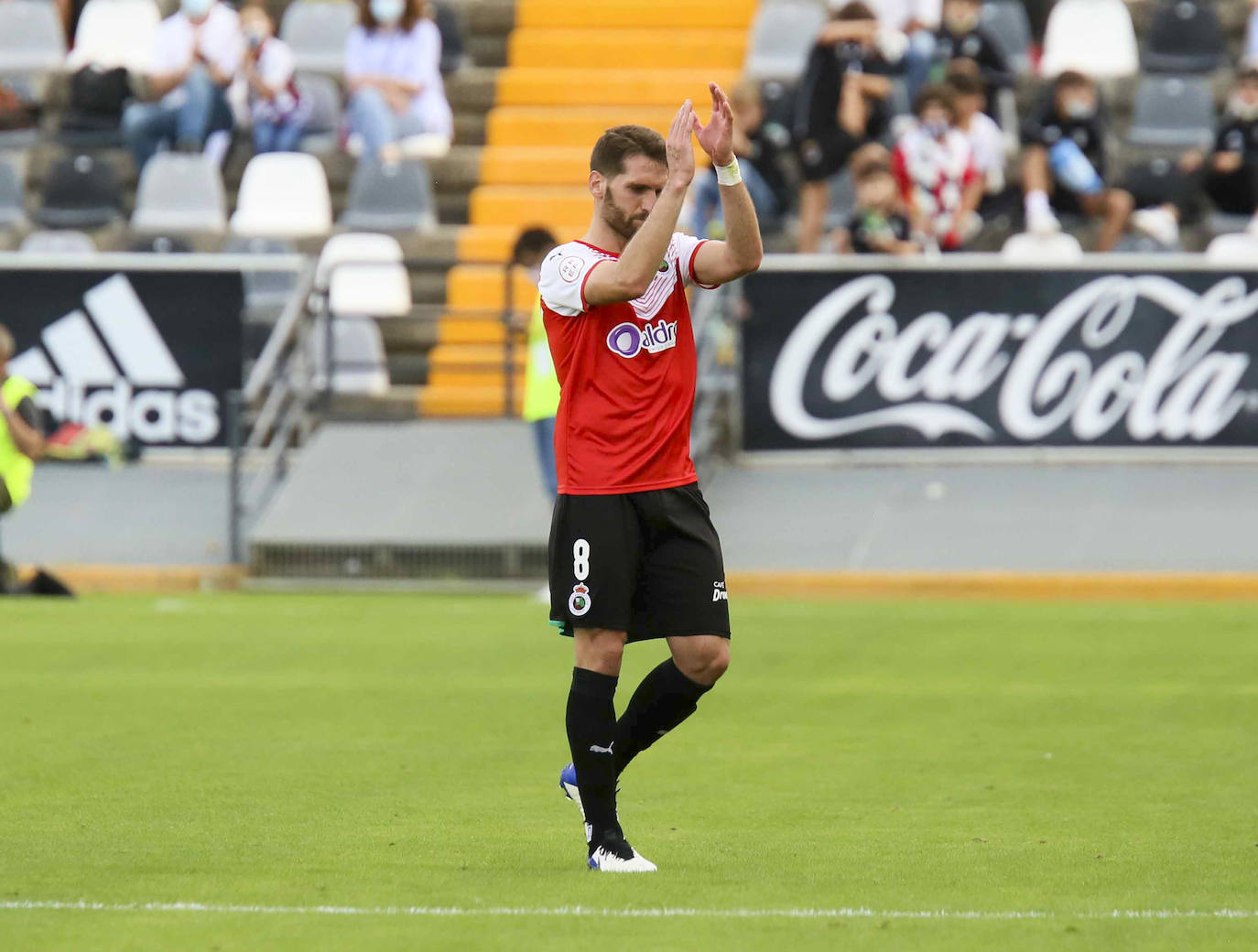 Fotos: El partido Badajoz - Racing, en imágenes