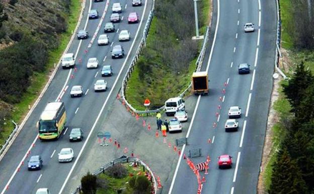 Guía para circular por los carriles abiertos en sentido contrario