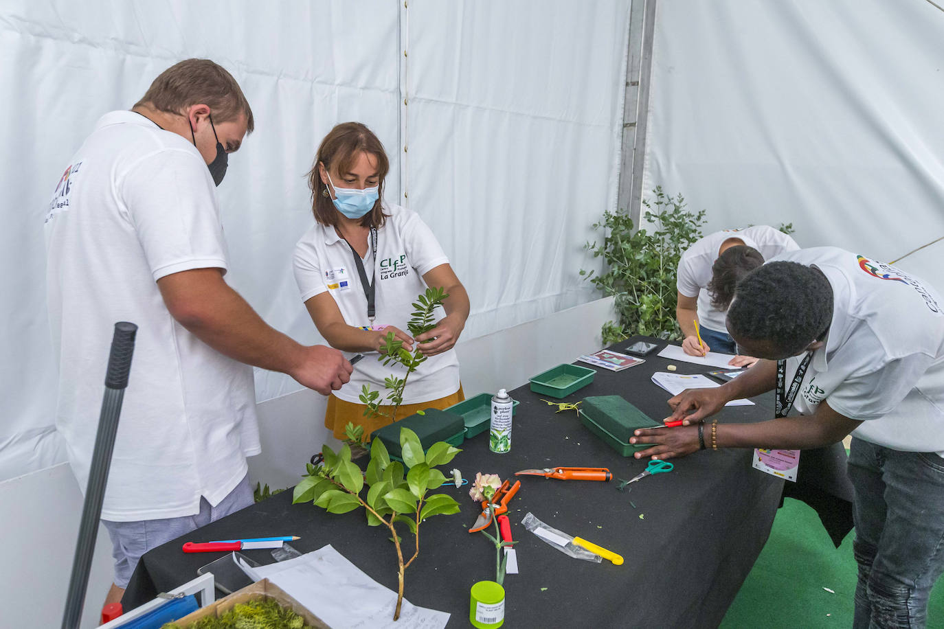 Fotos: Comienzan las &#039;CantabriaSkills&#039;, las Olimpiadas de las Habilidades para 140 alumnos