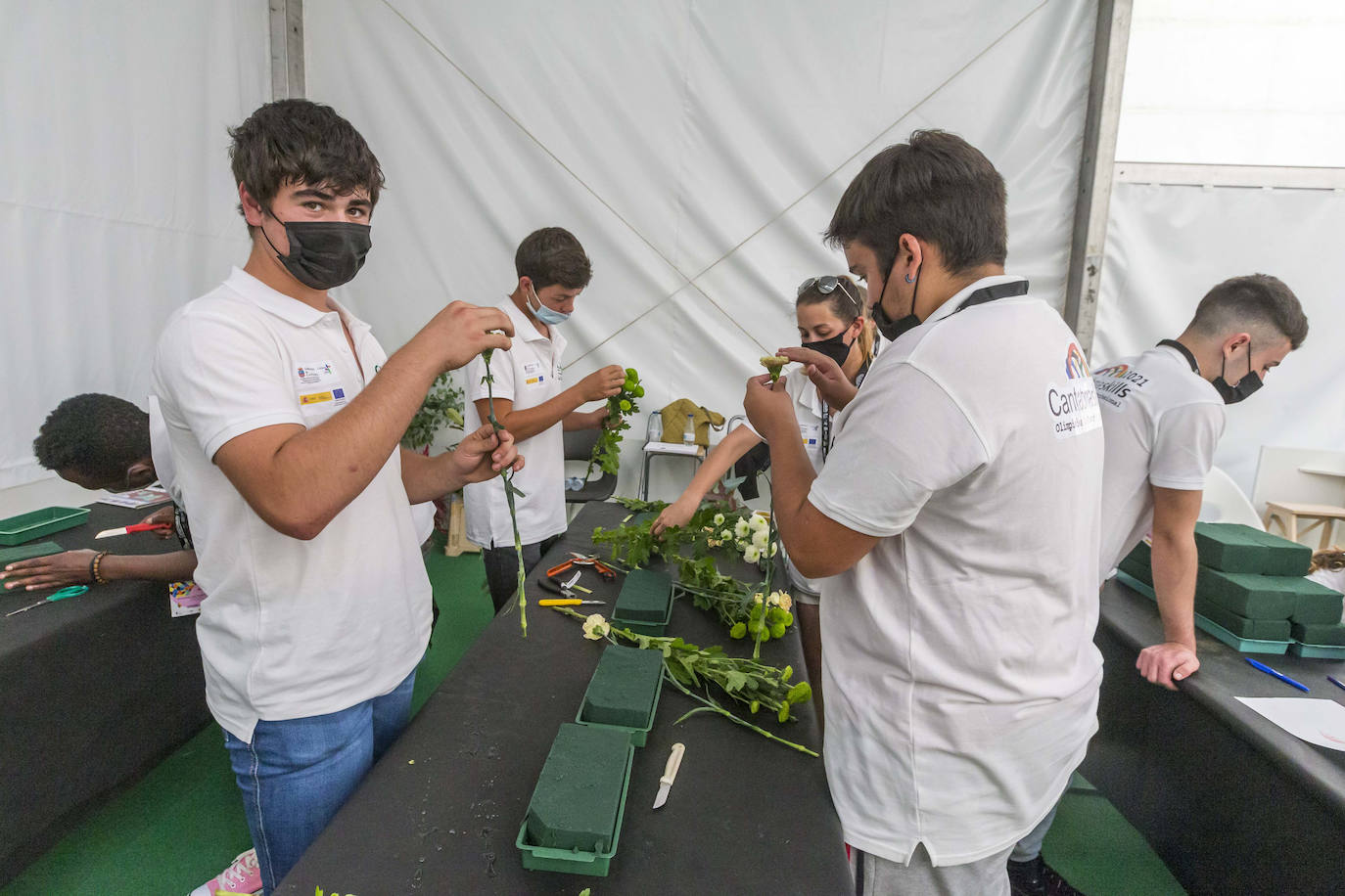 Fotos: Comienzan las &#039;CantabriaSkills&#039;, las Olimpiadas de las Habilidades para 140 alumnos