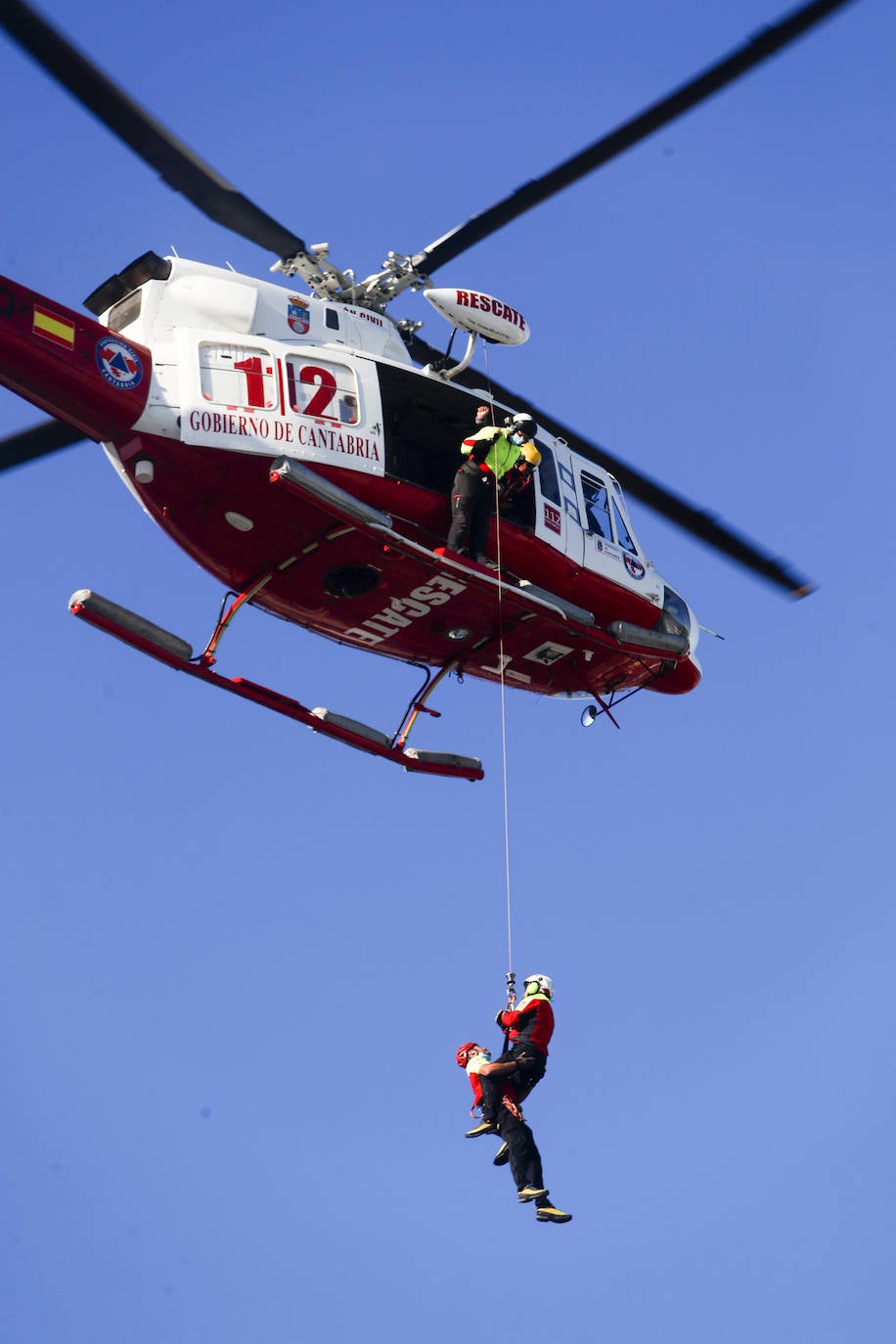 Fotos: Simulacro en Reinosa: La actuación de los servicios de emergencia en unas inundaciones