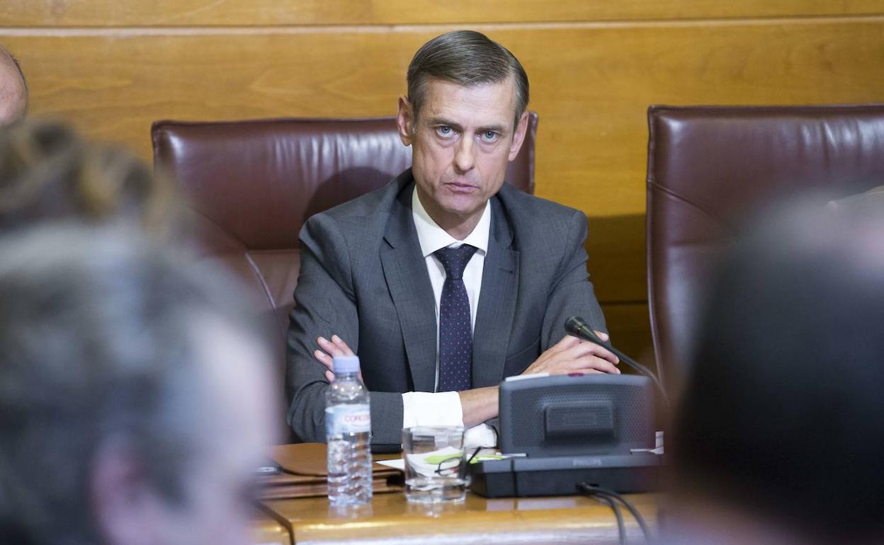 José Luis López del Moral, presidente del Tribunal Superior de Justicia de Cantabria. 