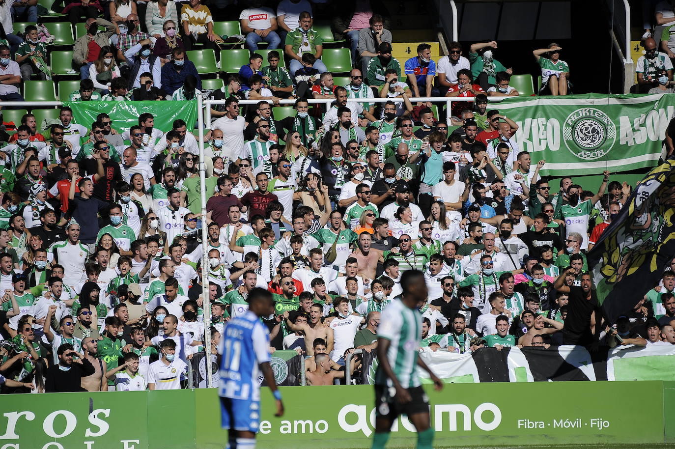 Fotos: Las imágenes del Racing-Deportivo