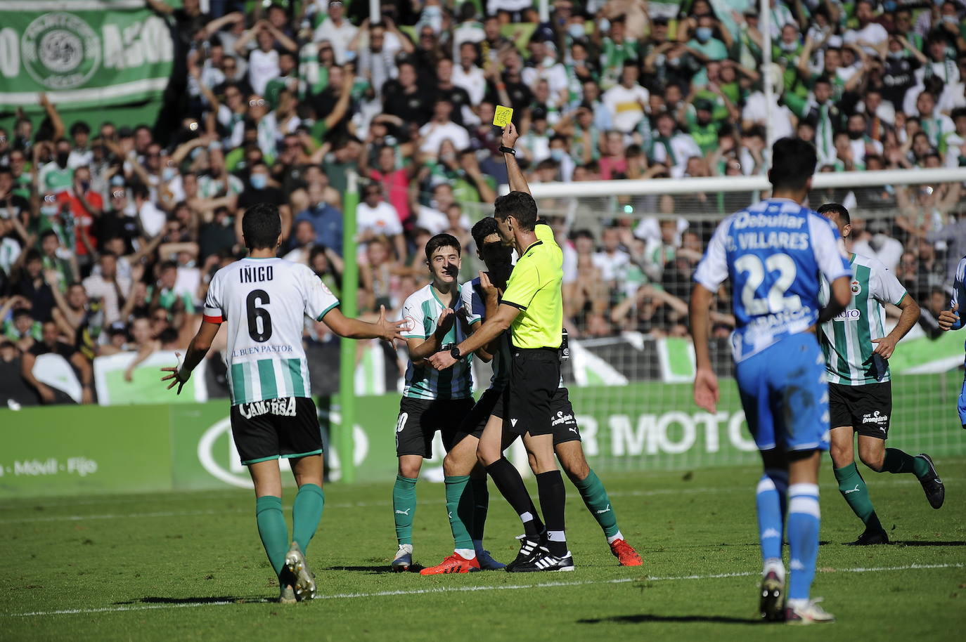 Fotos: Las imágenes del Racing-Deportivo