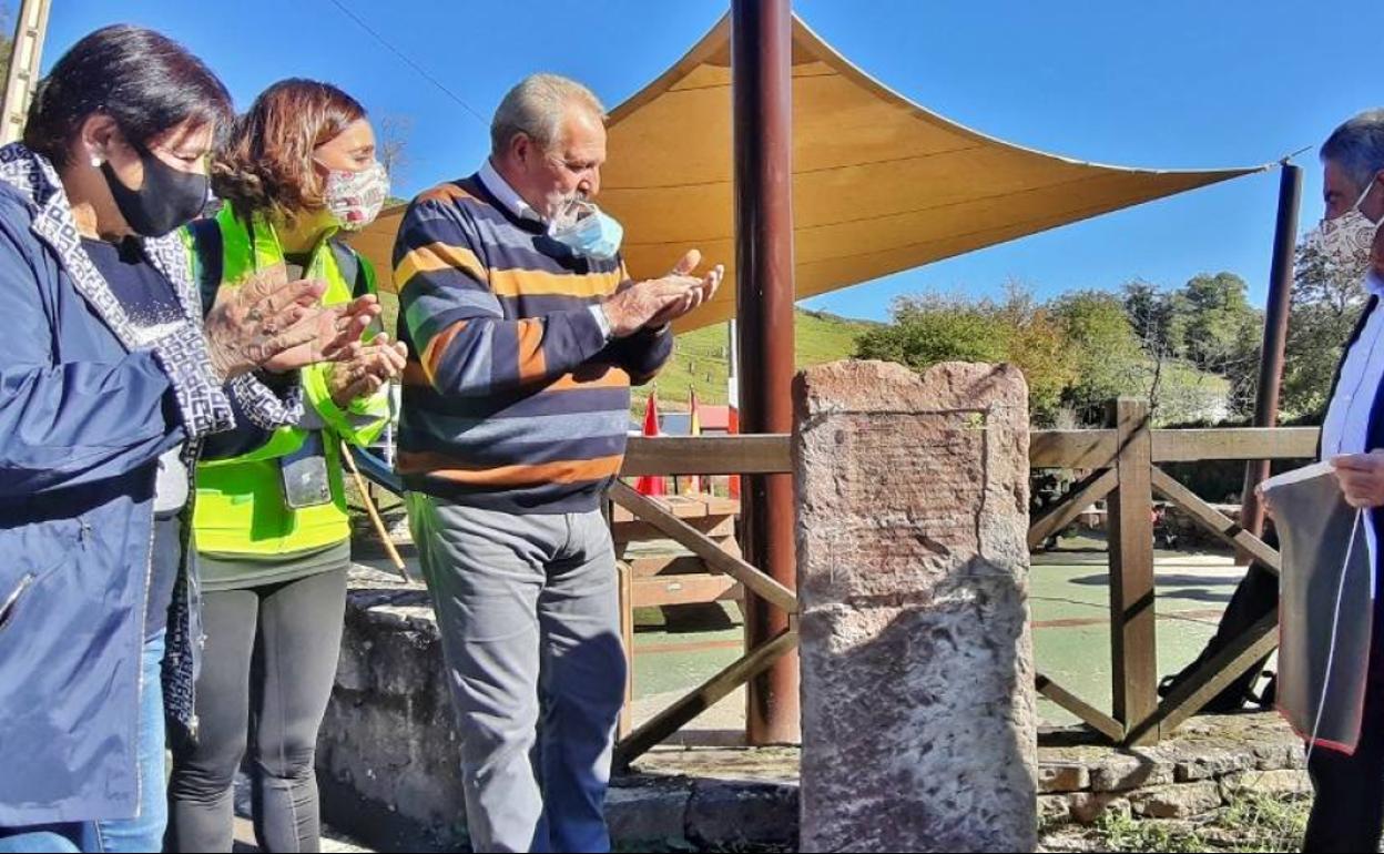 Paula Fernández, Agustín Pernía, Miguel Ángel Revilla y José Luis Gochicoa.