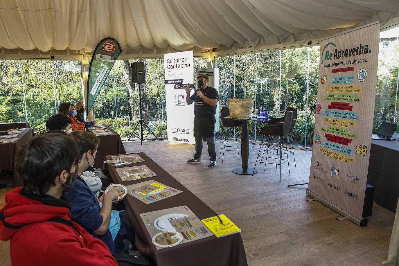 Puente Viesgo abre la primera edición de 'Sabor en Cantabria', un encuentro para profesionales y aficionados a la gastronomía, el turismo y la agroalimentación