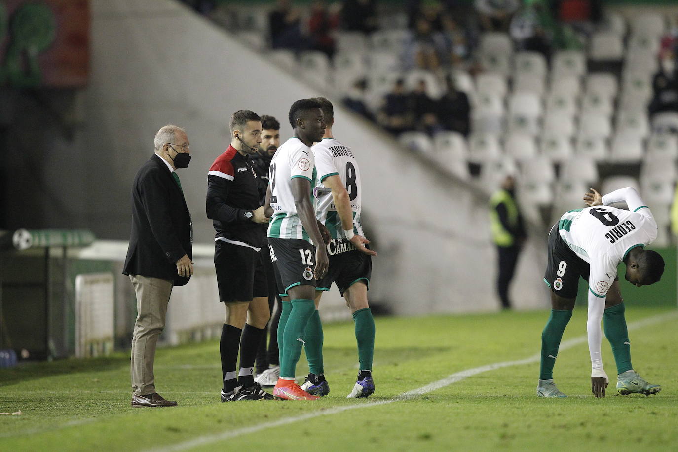 Fotos: Las imágenes del partido Racing-Leioa