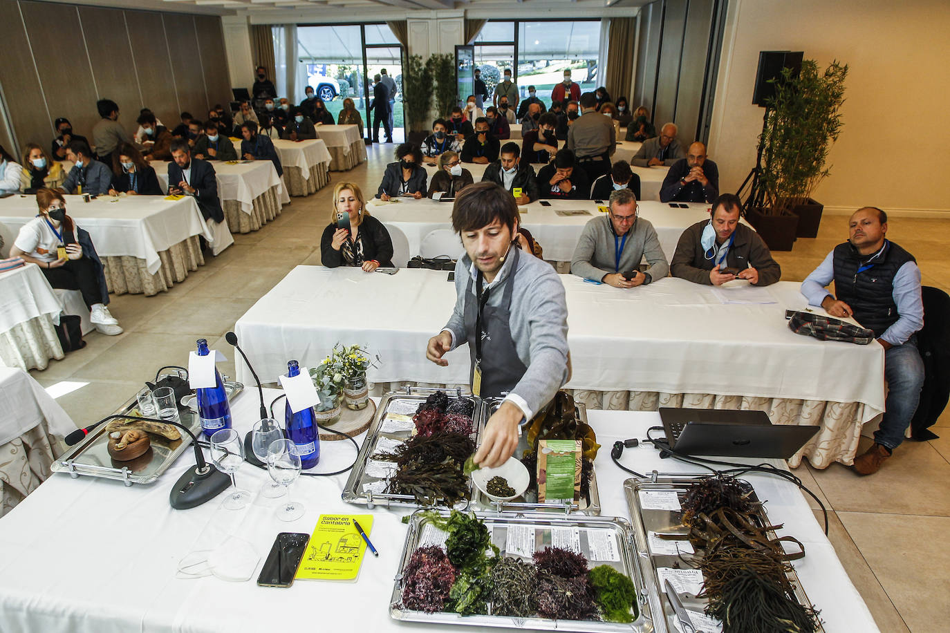 Fotos: Algas, anchoas y otras delicias de la tierra en Sabor en Cantabria