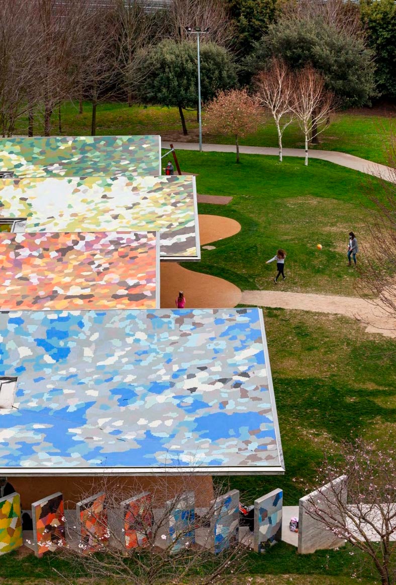 PARQUE LAURA NICHOLLS EN BEZANA. ARQUITECTOS: LUIS FERNÁNDEZ DEL ARCO Y EVA DE LA FUENTE RENTERÍA. PREMIO ESPECIAL ESPACIO URBANO