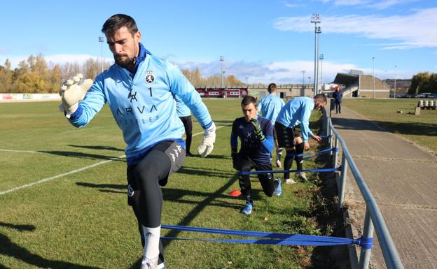 Dani Sotres: «El Racing es el equipo de mi vida pero es un partido más»