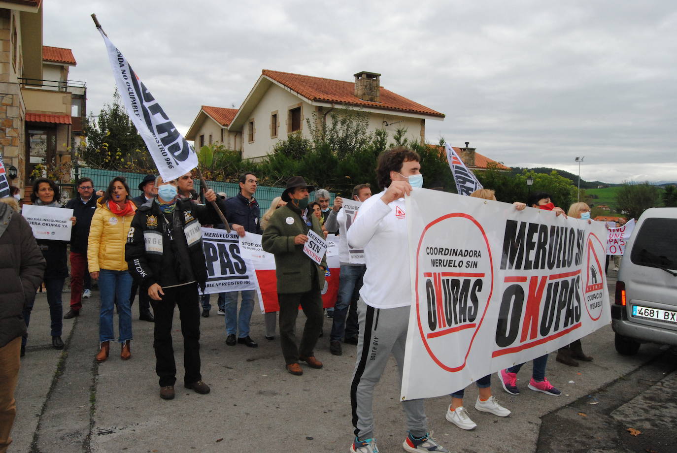 Fotos: Meruelo vuelve a las calles para protestar contras los okupas