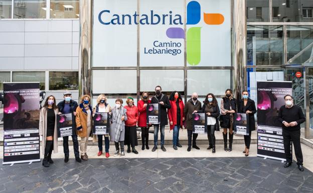 Presentación del evento en la sede del Gobierno de Cantabria.