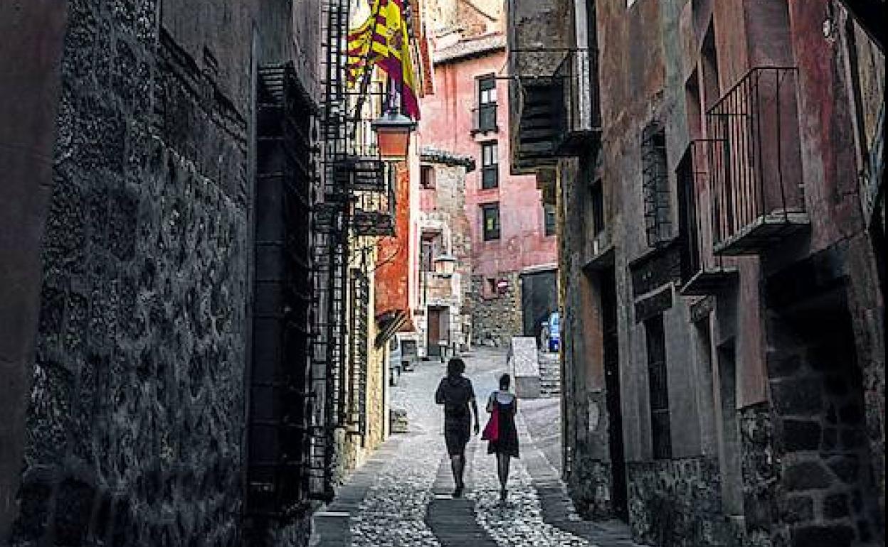 Una calle de Pedraza de Segovia 