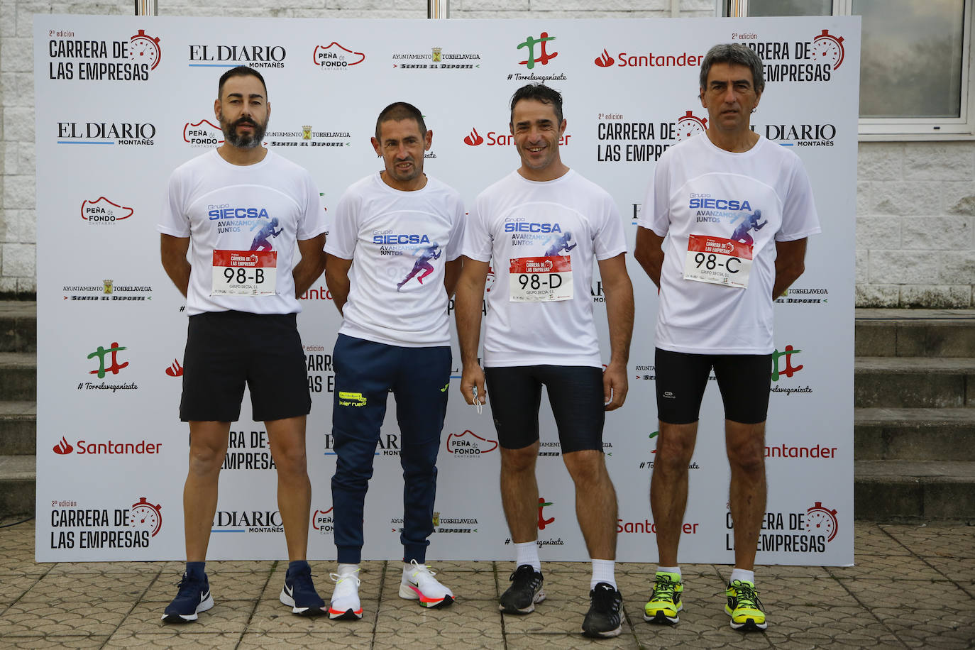 Atletas inscritos: Javier Rueda Martínez, Alfonso Crespo Lavín, Álvaro Liaño Gómez y Rubén Obregón Quesada