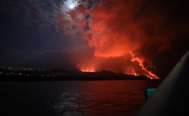 Aproximación a la fajana en barco.