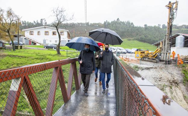 Comienza la construcción del nuevo puente de Serdio