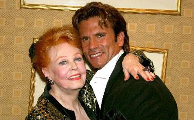 Arlene Dahl y su hijo, Lorenzo Lamas.