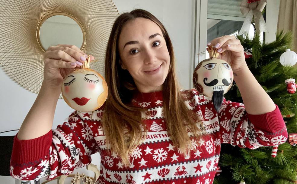 La 'influencer' cántabra es toda una enamorada de la Navidad.