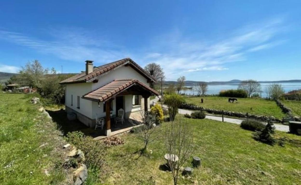 Una vivienda en la zona de Corconte.