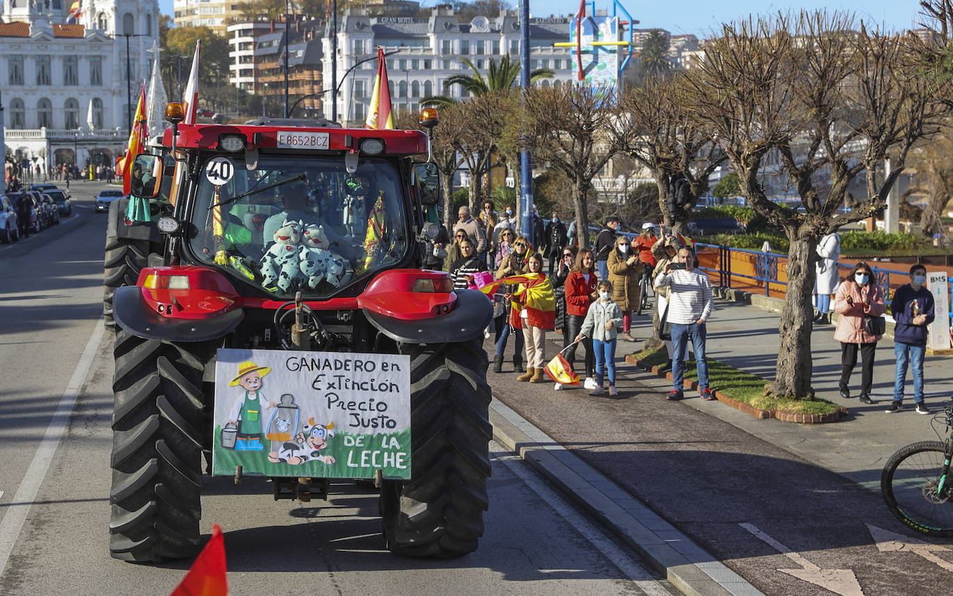 Fotos: Santander se llena de tractores