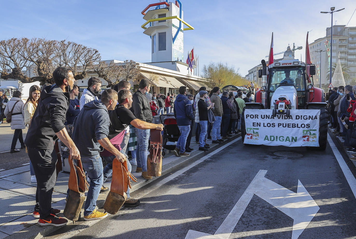 Fotos: Santander se llena de tractores