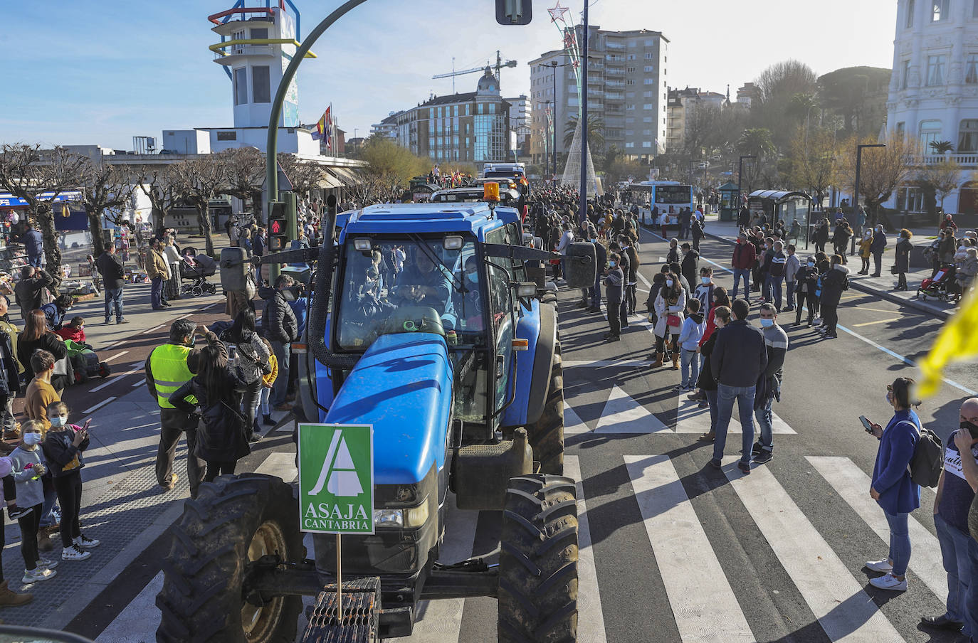 Fotos: Santander se llena de tractores