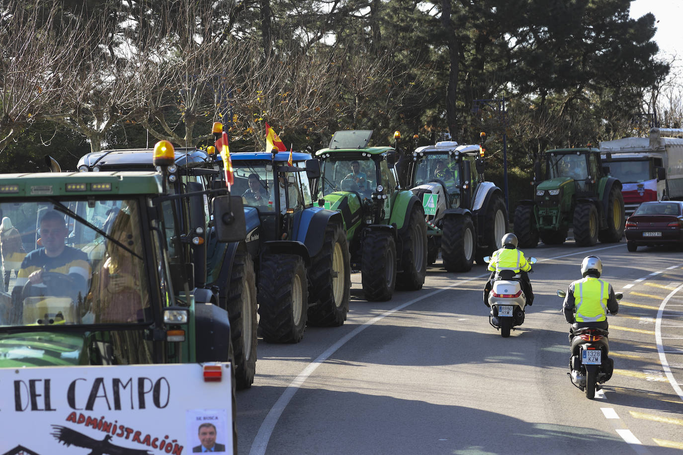 Fotos: Santander se llena de tractores