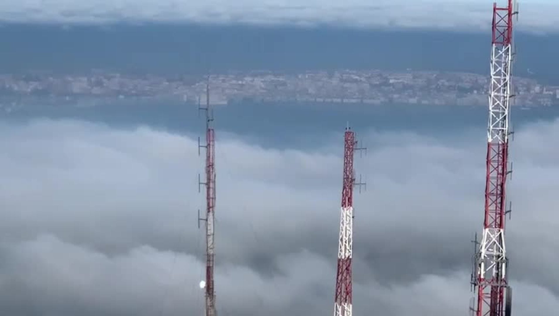 Mar de nubes desde Peña Cabarga