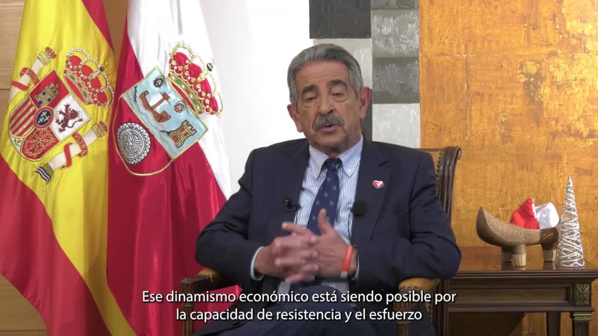 Mensaje de Navidad del presidente de Cantabria, Miguel Ángel Revilla