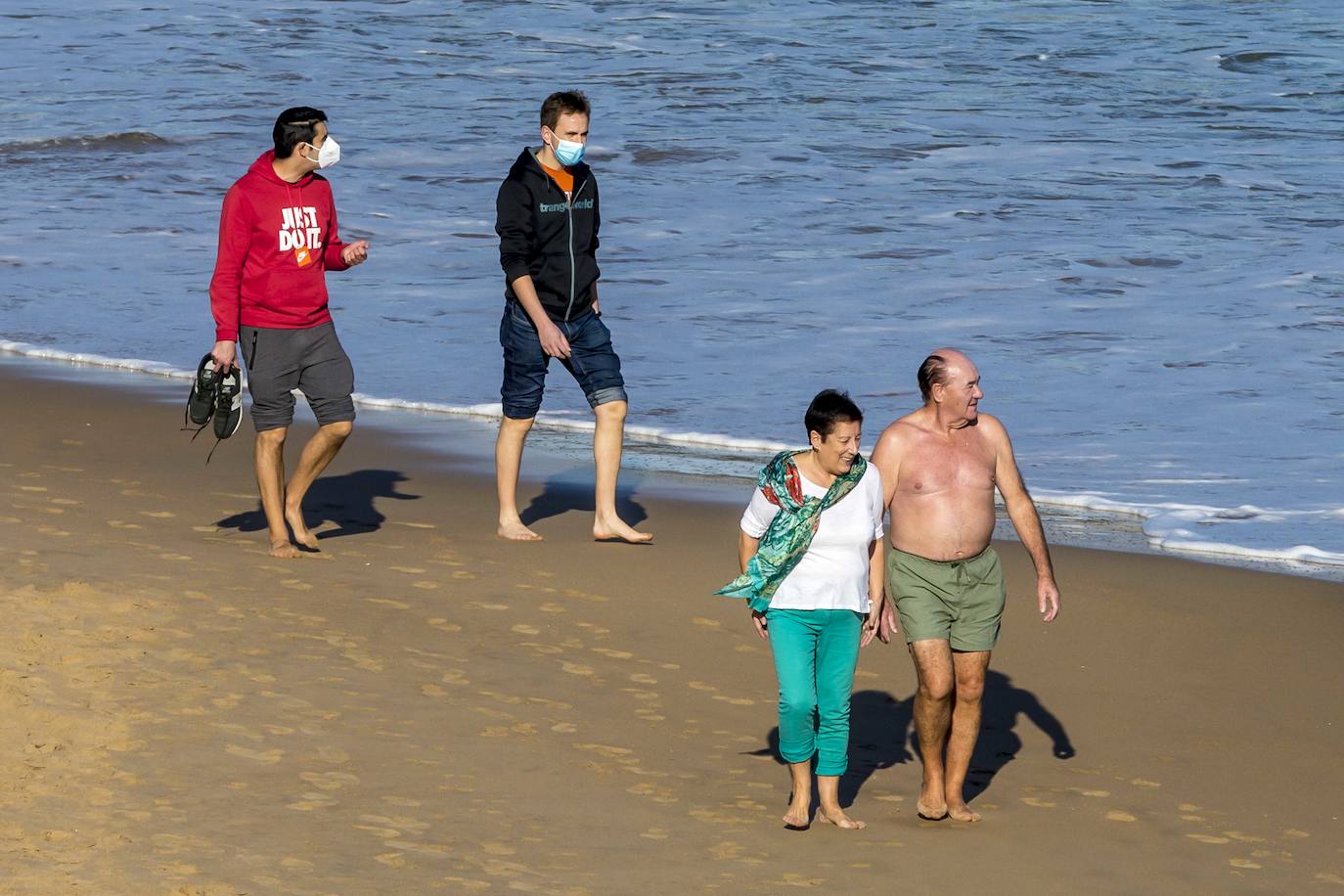 Fotos: Temperaturas de primavera en diciembre