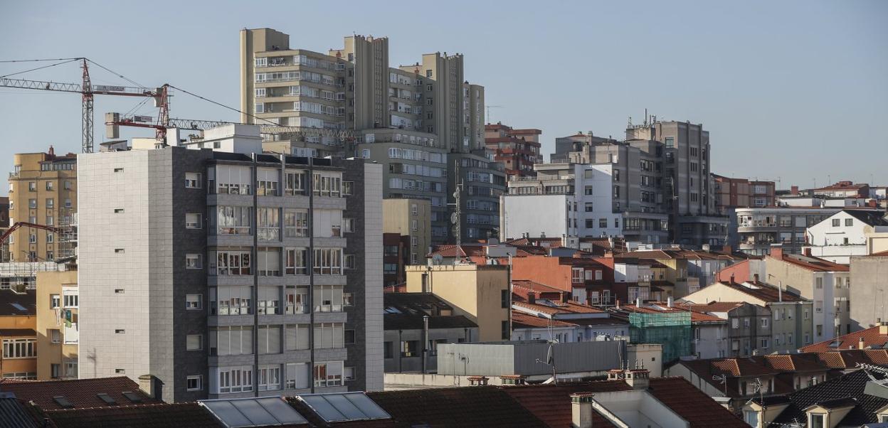 Imagen de la calle Alta vista desde la zona de Vargas-San Fernando.