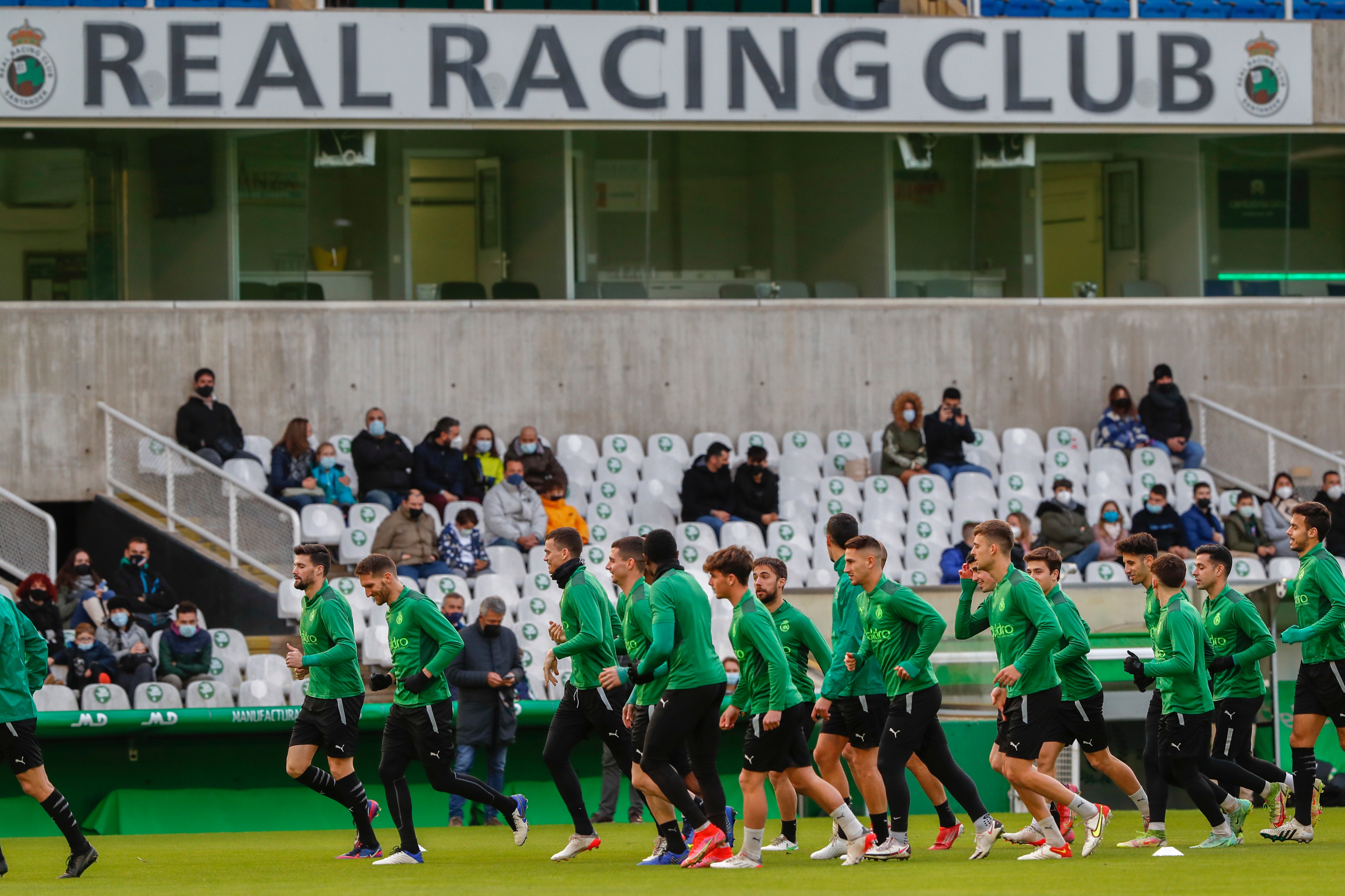 Fotos: Un entrenamiento abierto al público para celebrar el Día de Reyes