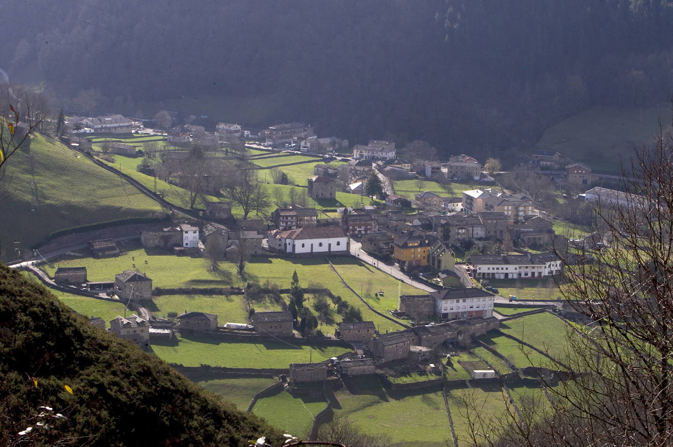 Vista de Vega de Pas.