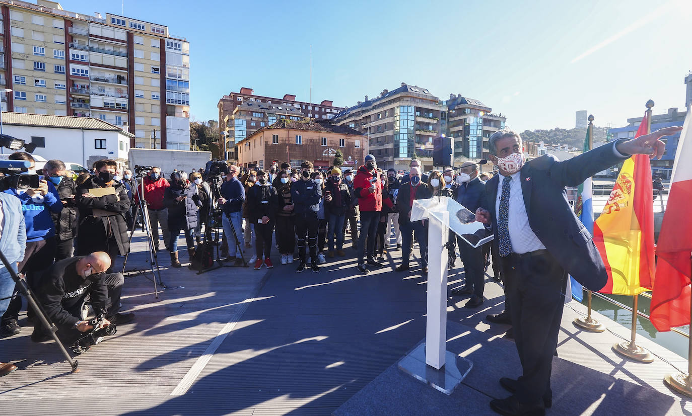 Fotos: El puerto de Laredo cuenta ya con un remodelado mirador