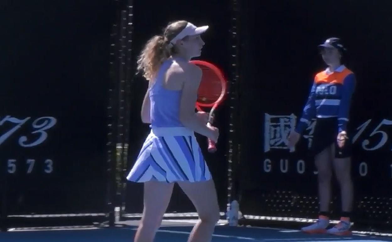 Van Uytvanck aplaza el sueño de la cántabra Cristina Bucsa