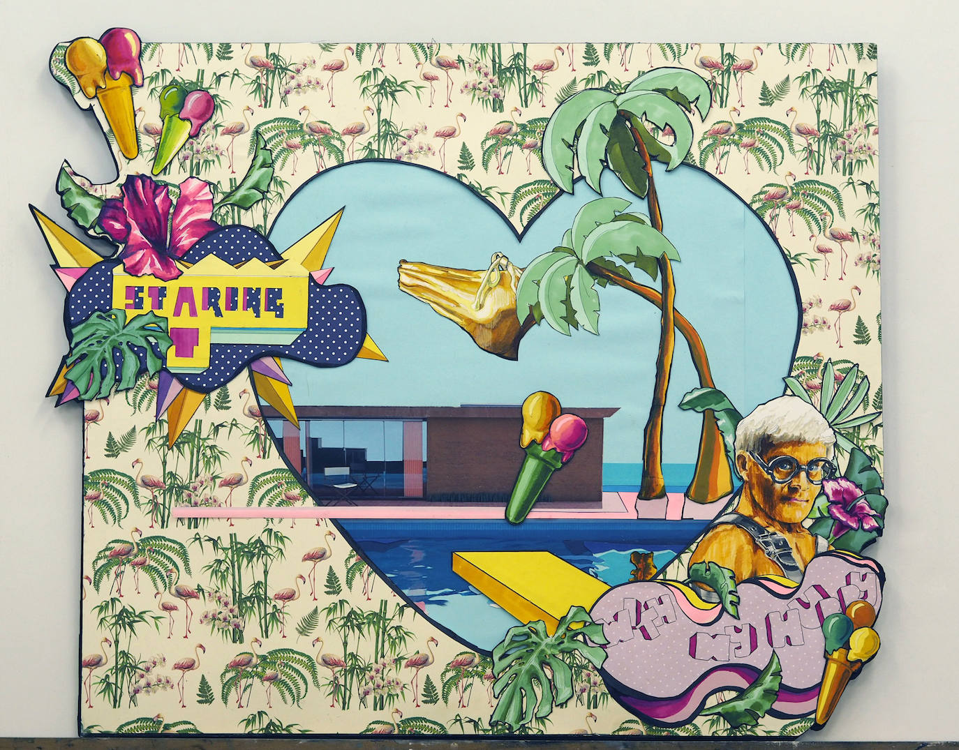 Collage de Pablo Burgos