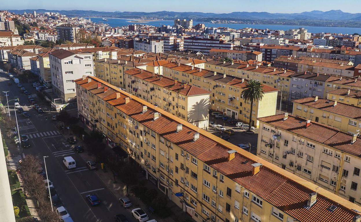 La rehabilitación de viviendas y barrios para la mejora de la eficiencia energética es uno de los objetivos de las ayudas europeas. 