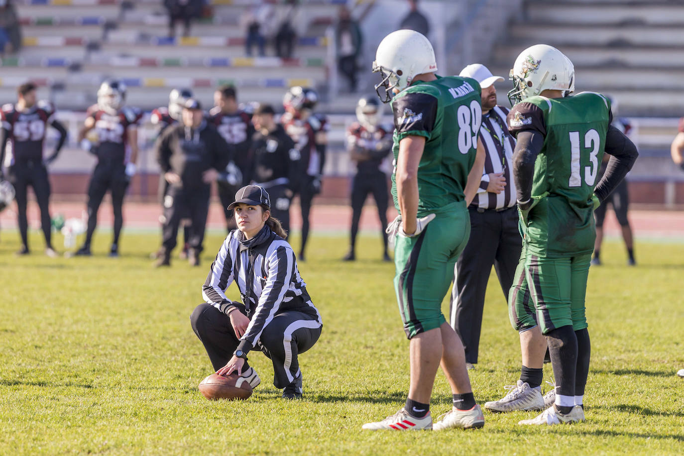 Fotos: Los Cantabria Bisons arrasan en el derbi de fútbol americano