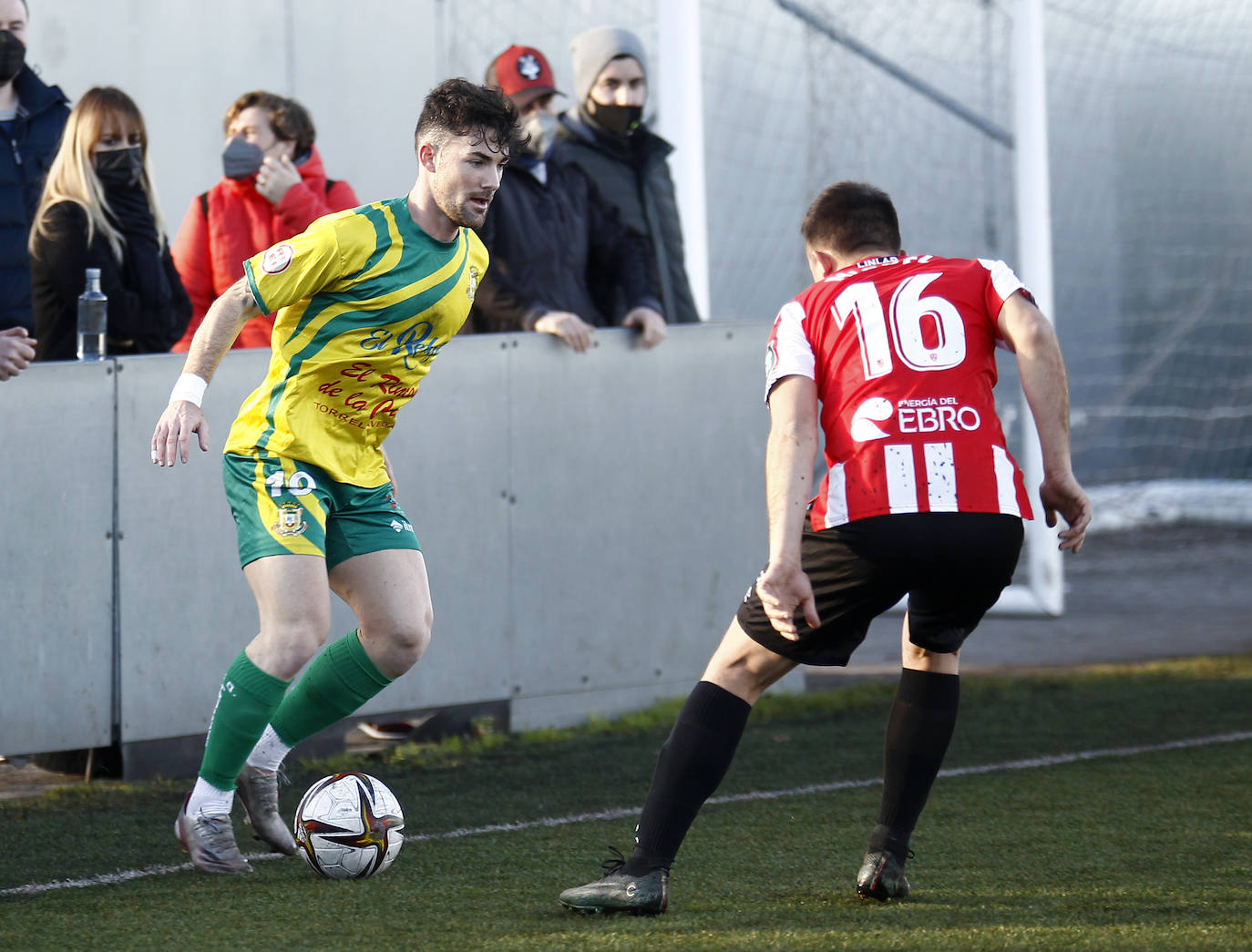 Fotos: Tropezón y Logroñés B empatan a cero