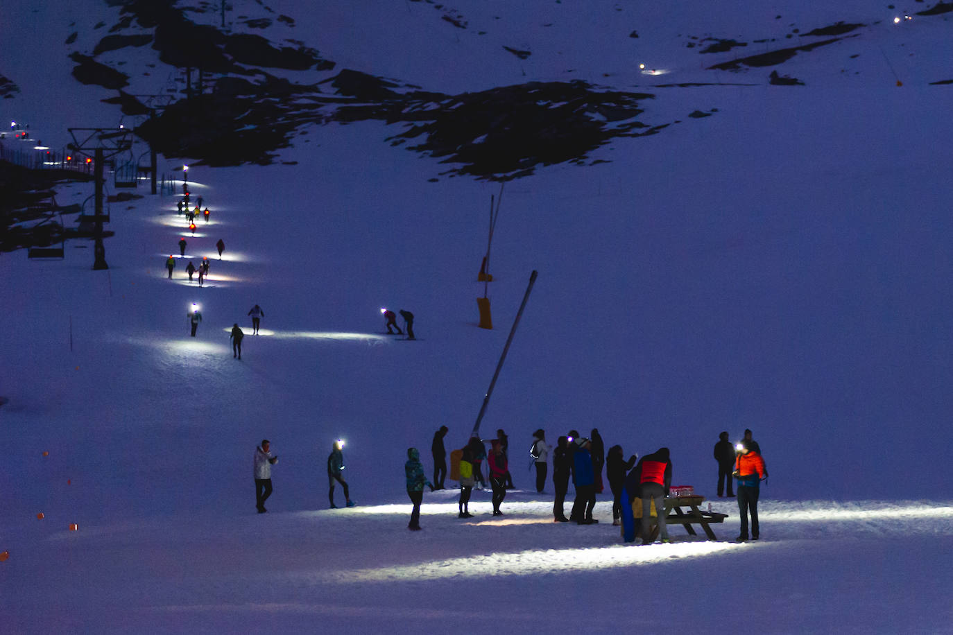 Fotos: &#039;El Chivo Snow Running&#039;, en imágenes