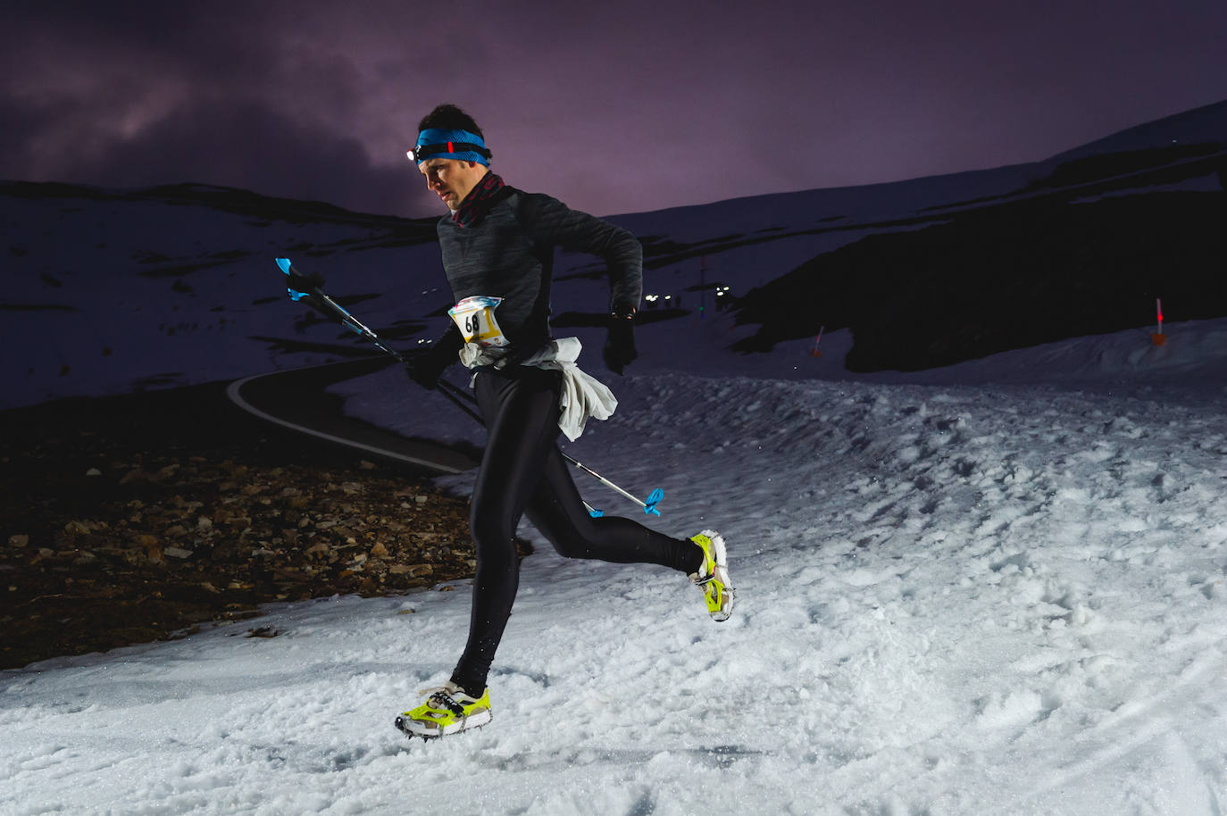 Fotos: &#039;El Chivo Snow Running&#039;, en imágenes